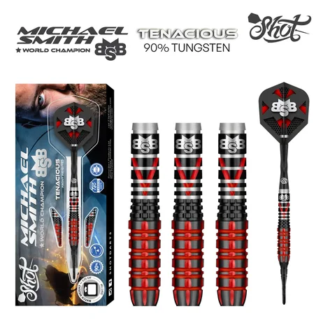 ダーツ Mission Horus Black & Bronze 2BA 19g Mission Horus Soft Tip Darts - 19g - 97.5% Tungsten - Black